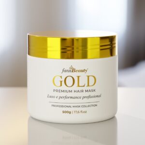 MASCARA CAPILAR GOLD PREMIUM 500G - FANNBEAUTY