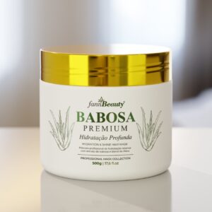 MASCARA CAPILAR BABOSA PREMIUM 500G - FANNBEAUTY